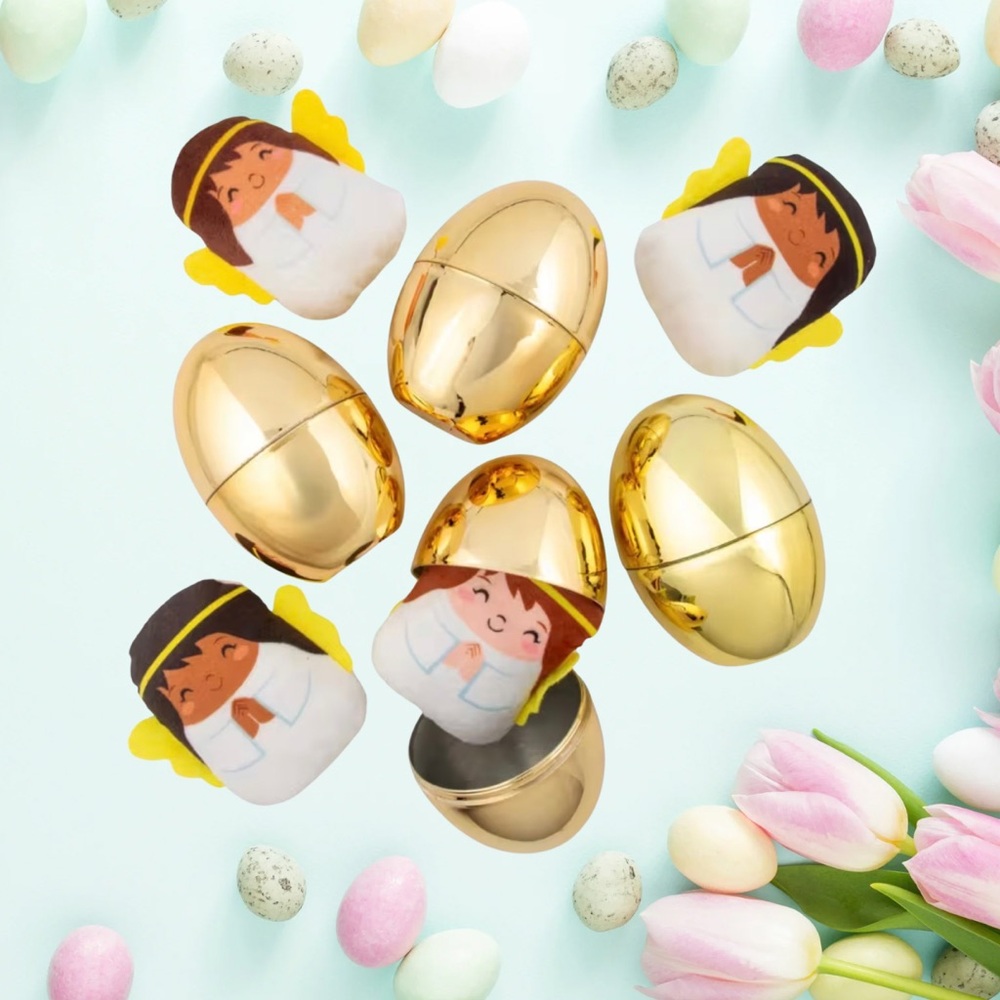 Golden Angel Surprise Egg - 5 Mini Plush